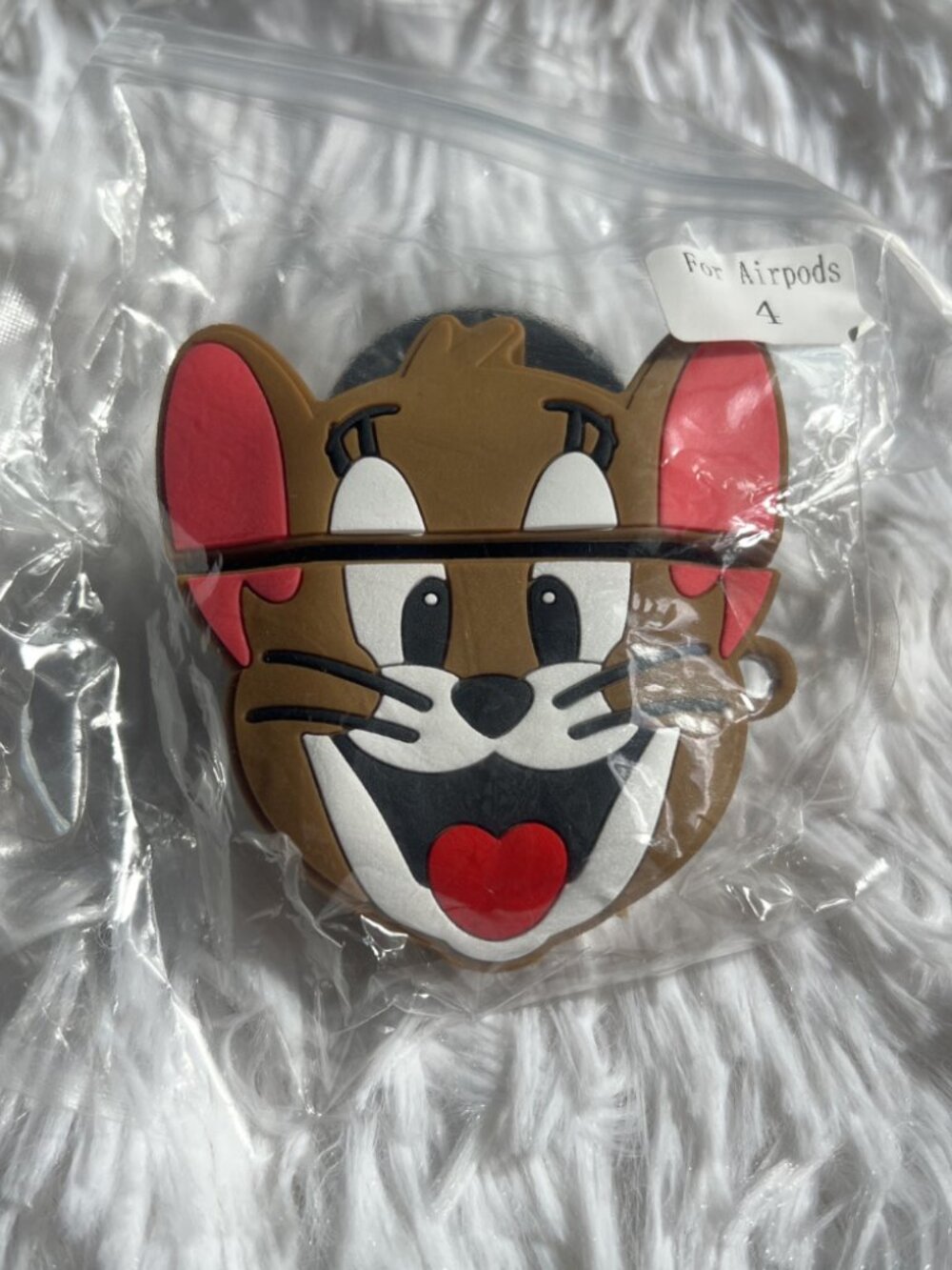 To and Jerry Mouse Apple Airpod 4 Case